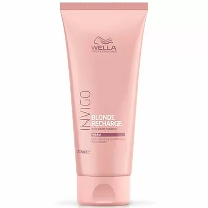 product-image-19914 Балсам за освежаване на цвета за топла гама руса коса WELLA Invigo Blonde Recharge Warm Conditioner 200ml - Image 1