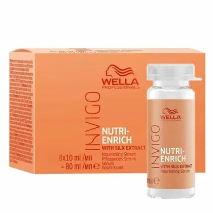 Подхранващи-ампули-за-интензивно-въстановяване-Wella-Invigo-Nutri-Enrich-Nourishing-Serum-8-x-10-мл Подхранващи ампули за интензивно въстановяване Wella Invigo Nutri-Enrich Nourishing Serum 8 x 10 мл - Image 1